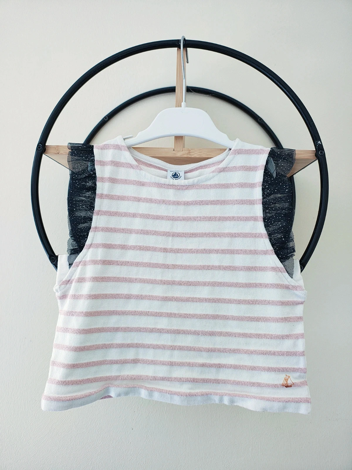 8 ans teeshirt été petit bateau
